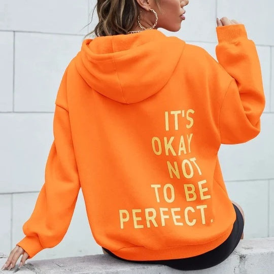 Casual long-sleeved hoodie