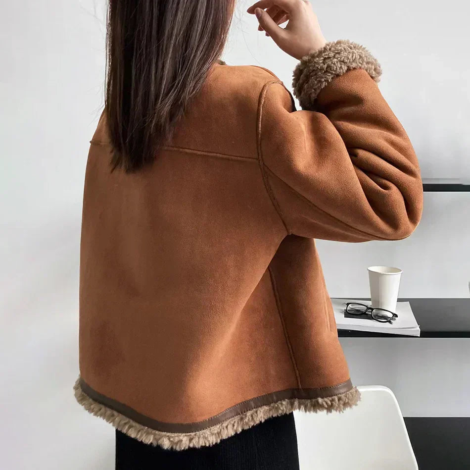 Valenzora | Soft lambswool jacket