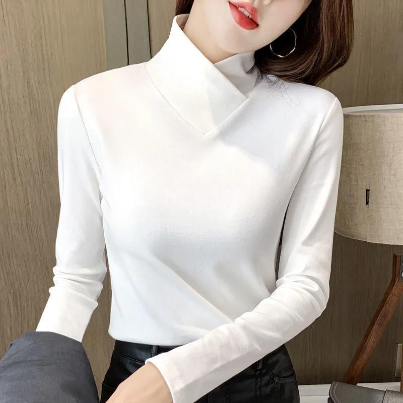Valenzora | Simple white, elegant T-shirt