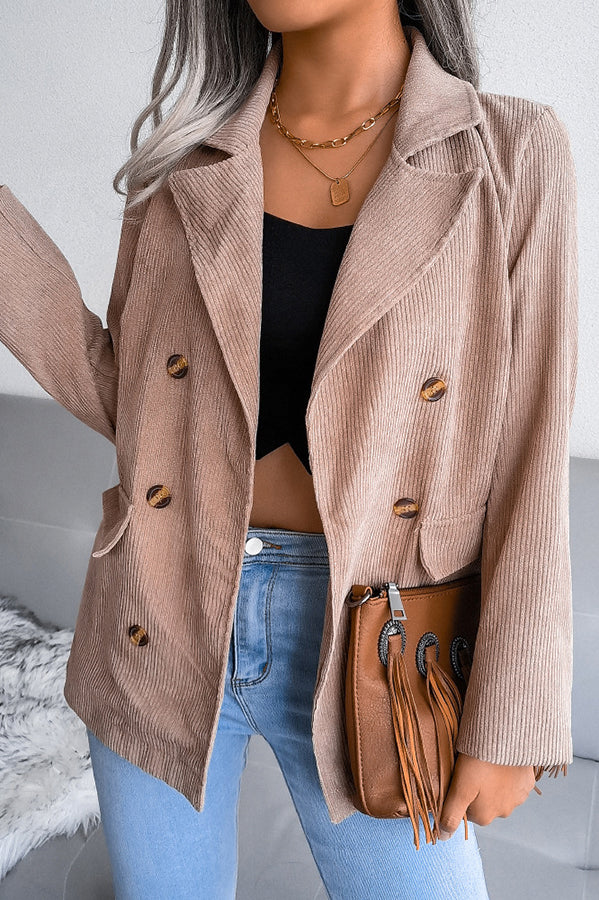 Valenzora | Front Page News Corduroy Blazer