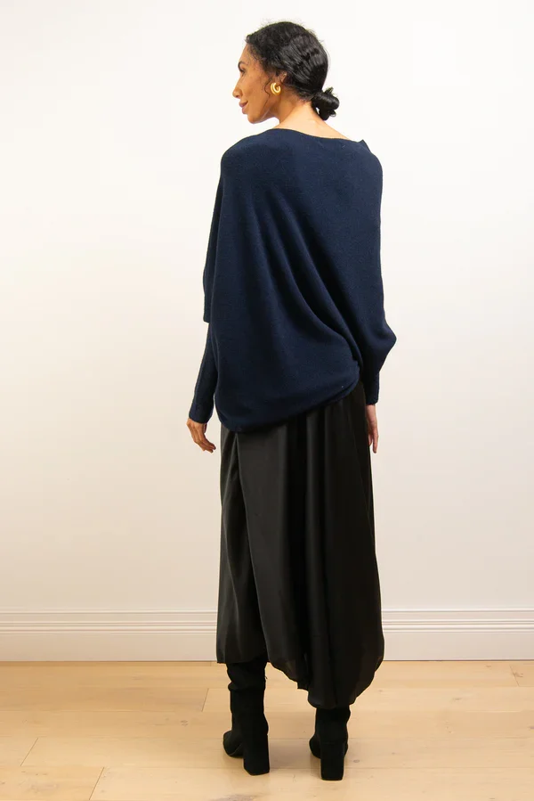 Mariemi™ - Asymmetrically Draped Sweater