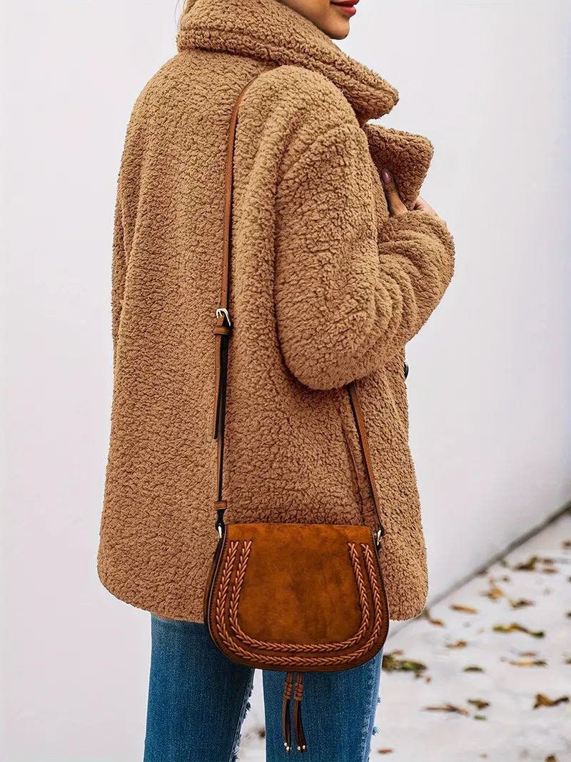 René | Luxury teddy jacket for the cold season