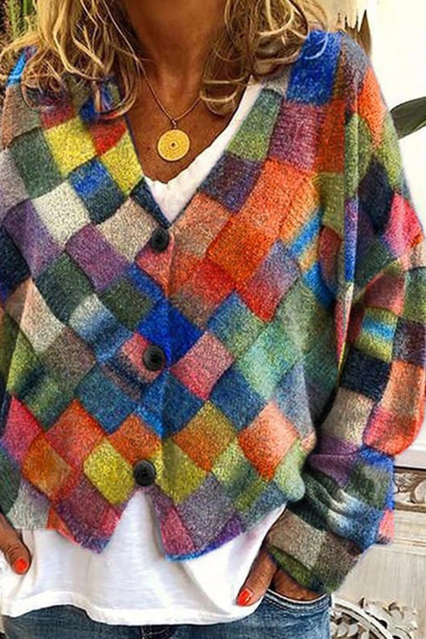 Valenzora | Bedruckte Boho-Weste im Vintage-Stil