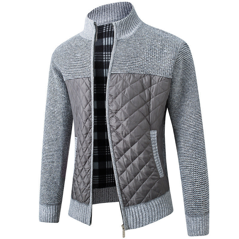 Valenzora | Strickjacke mit Stehkragen