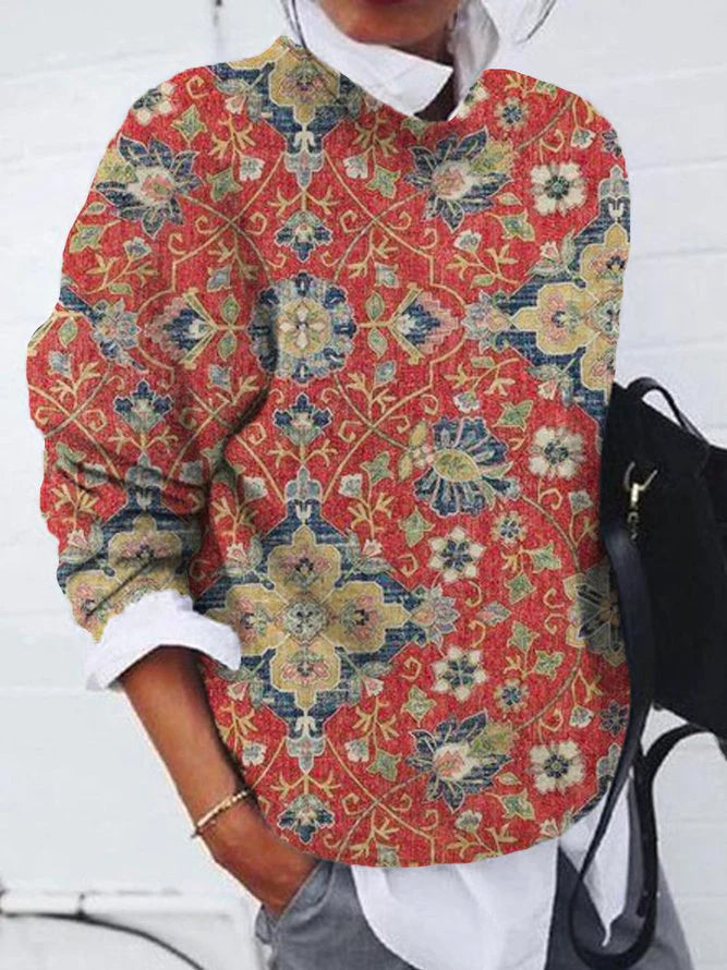 Valenzora – Eleganter Pullover mit Muster