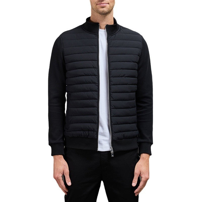 Valenzora | Leichte Stehkragen-Strickjacke, gefütterte Freizeitjacke mit Reißverschluss, für Frühling & Herbst