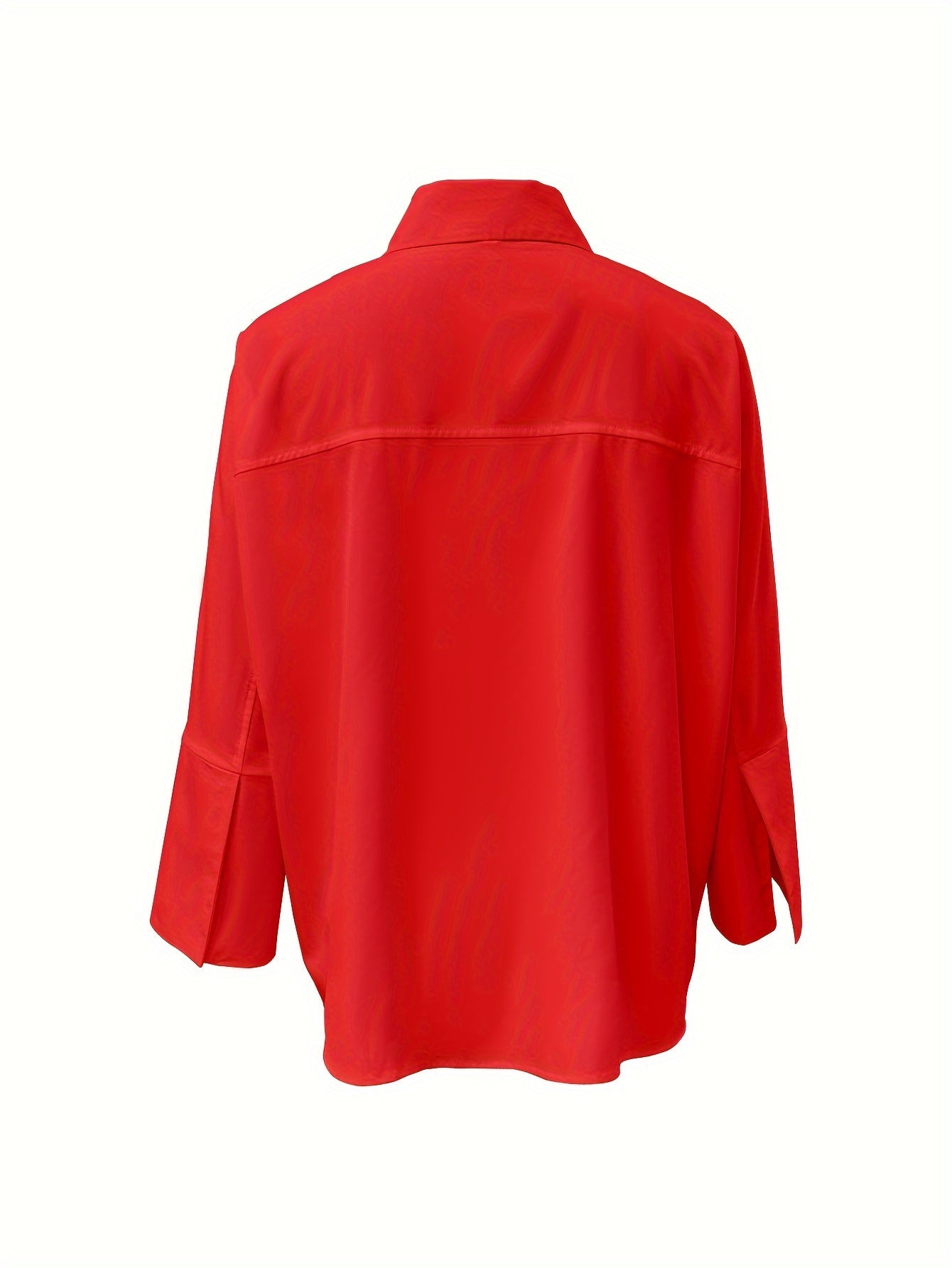 Valenzora | Timeless collared shirt with long cuffed sleeves