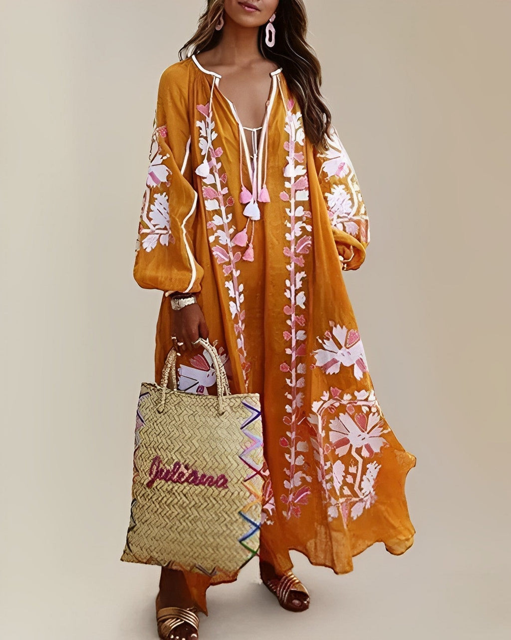 Valenzora | Retro Boho Loose Dress