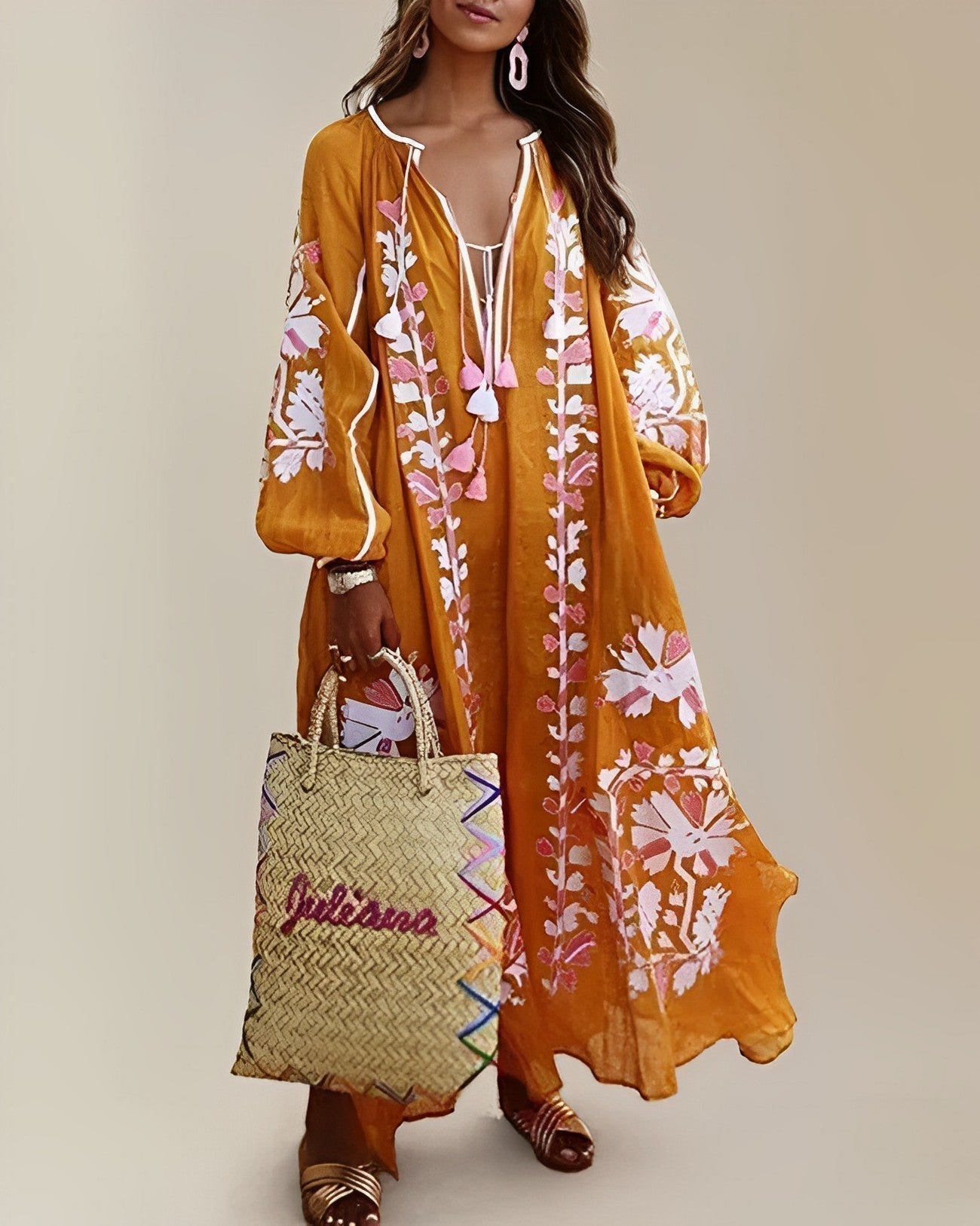 Valenzora | Retro Boho Loose Dress