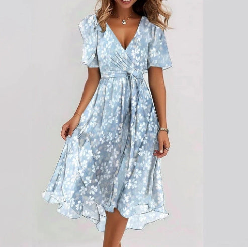 Valenzora | Women's dress with V-neck