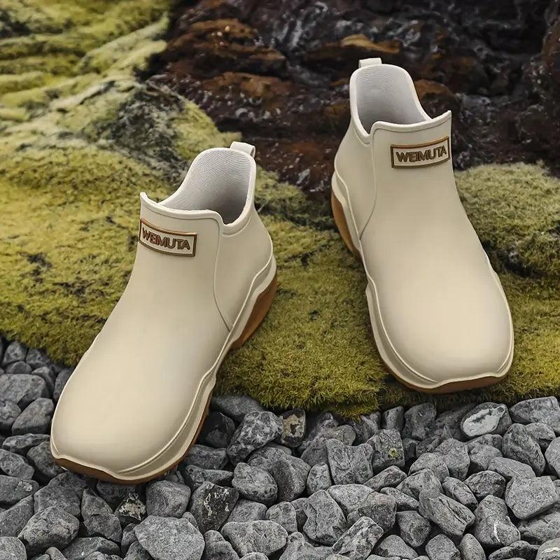 Valenzora | Waterproof Trendy Rubber Boots for Women