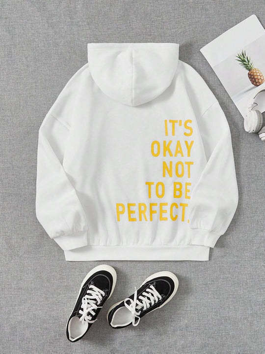 Casual long-sleeved hoodie