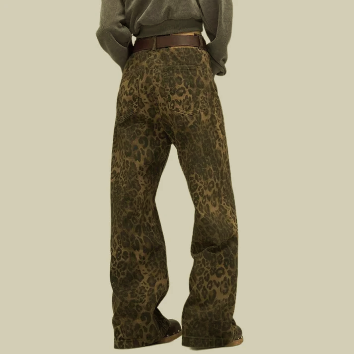 Valenzora | Viral leopard print jeans