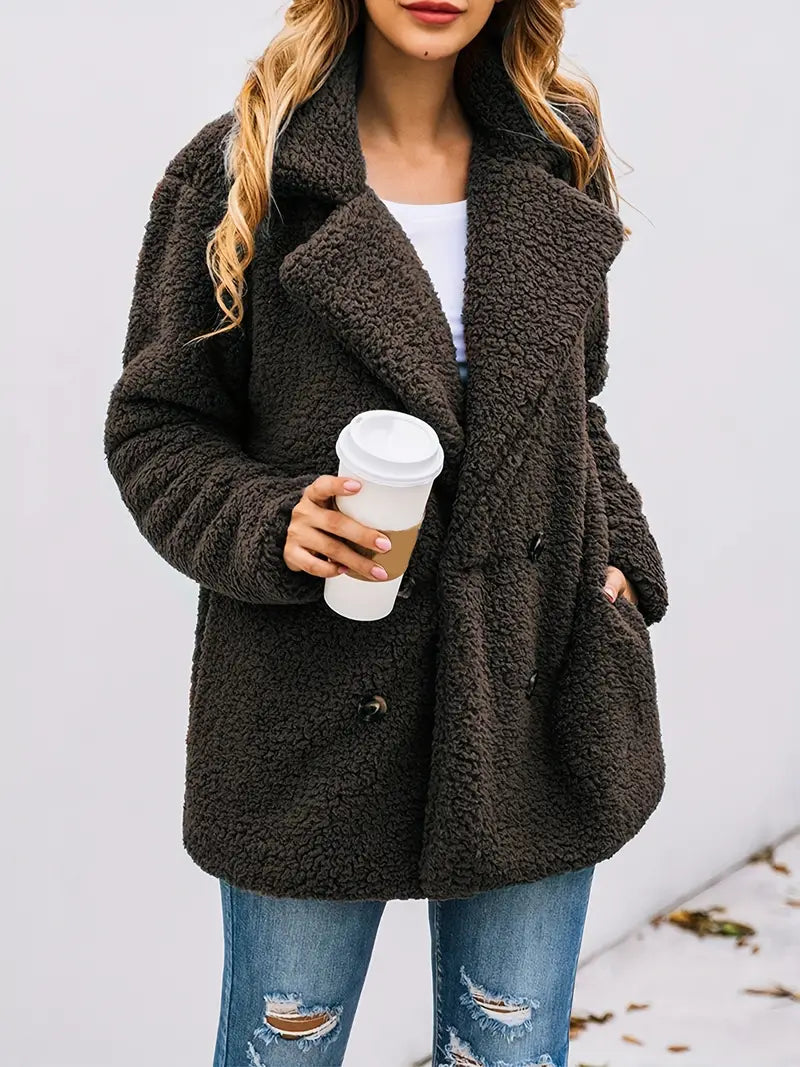 René | Luxury teddy jacket for the cold season