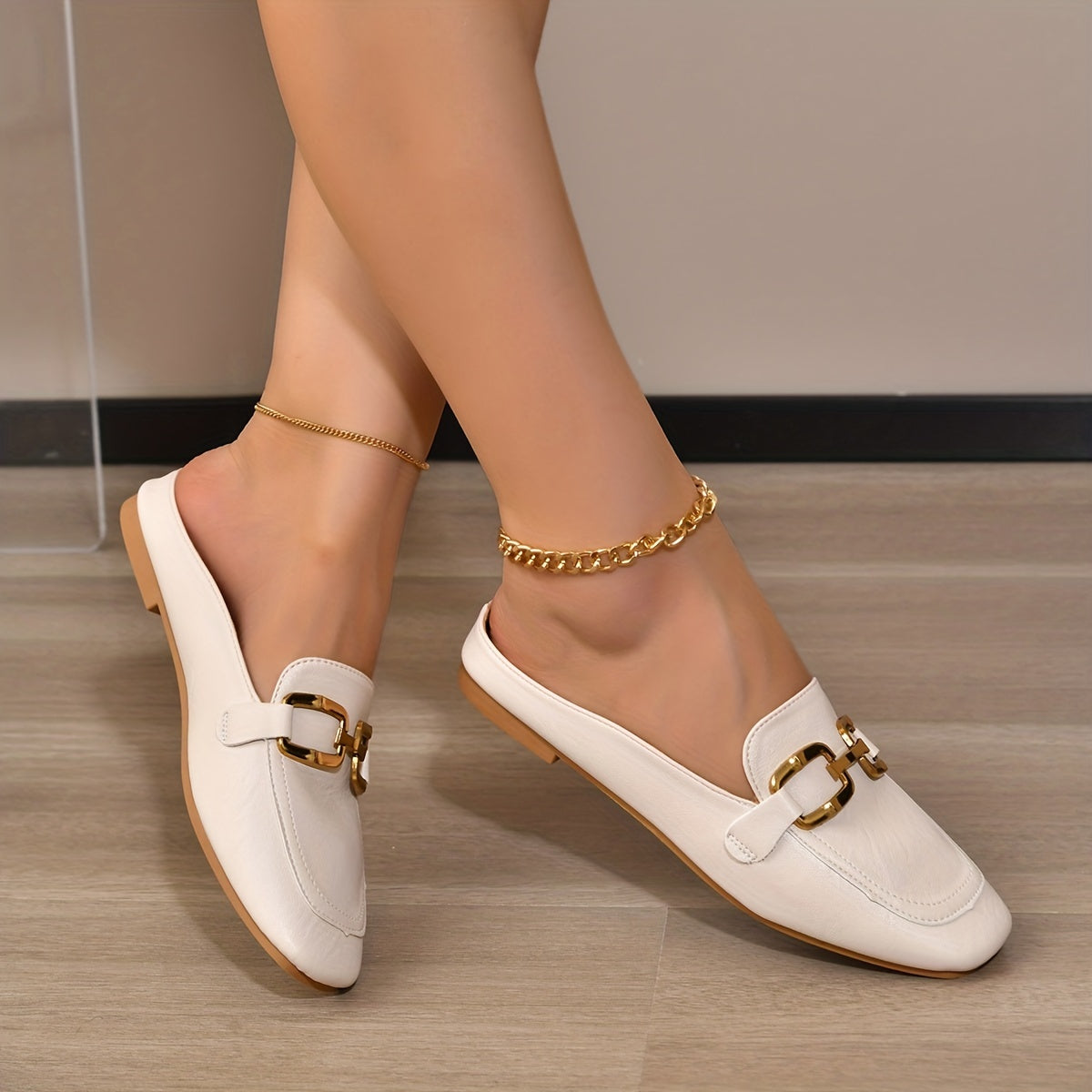 Valenzora | Casual leather mules