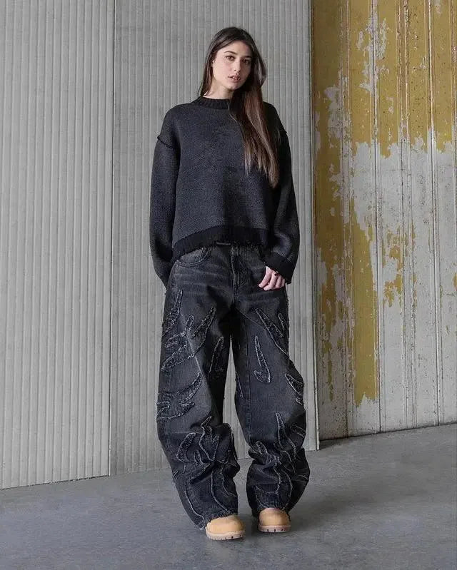 Valenzora | Retro Baggy Jeans In Streetwear Style