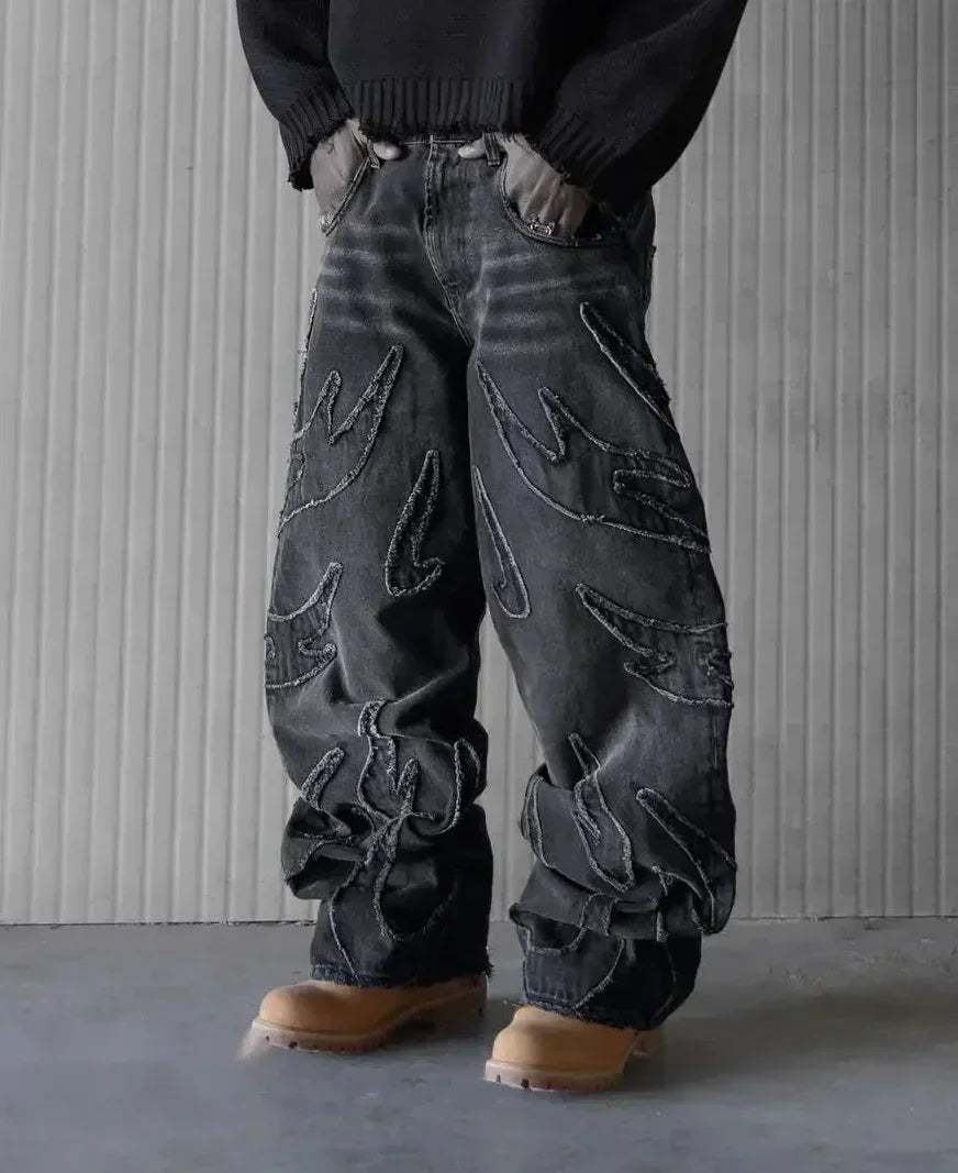 Valenzora | Retro Baggy Jeans In Streetwear Style