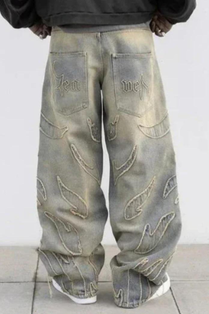 Valenzora | Retro Baggy Jeans In Streetwear Style