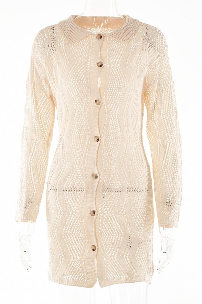 Valenzora | Wii throw with button placket