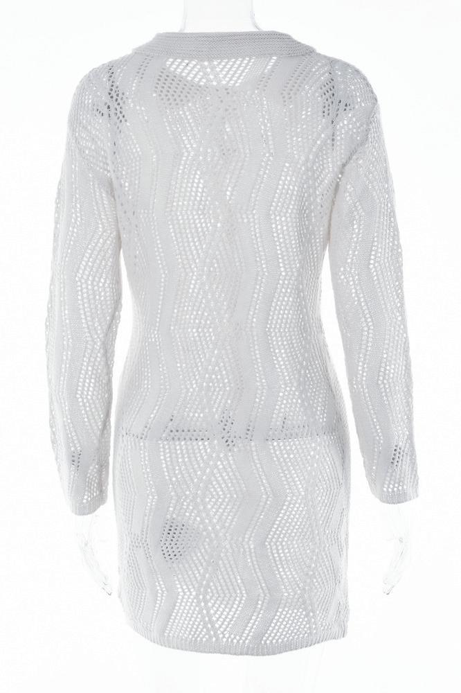 Valenzora | Wii throw with button placket