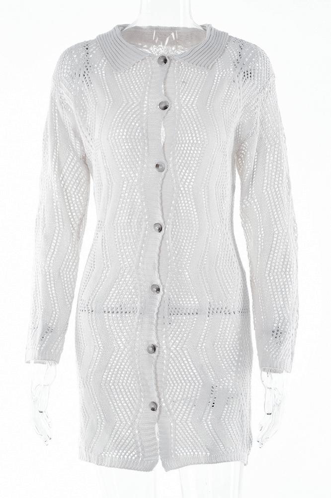 Valenzora | Wii throw with button placket