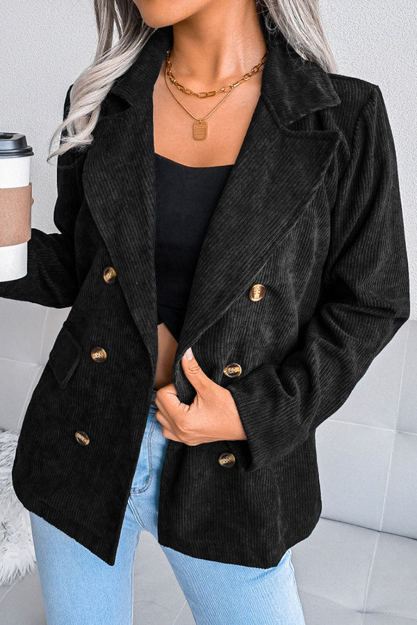 Valenzora | Front Page News Corduroy Blazer
