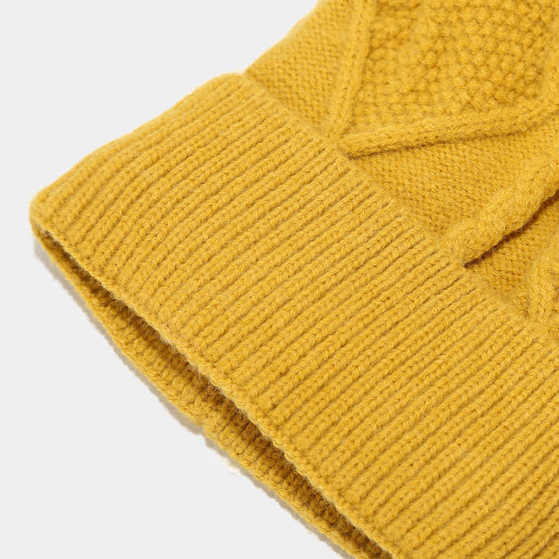 Valenzora | 3-piece knitted accessory set - stylish women's hat, scarf and gloves