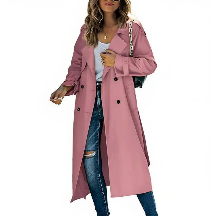 Valenzora - Elegant streetwear trench coat