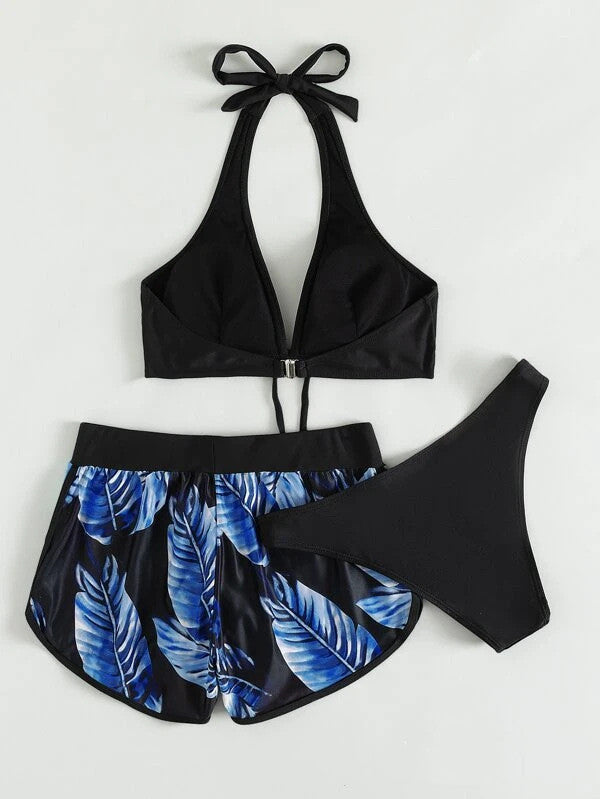 Valenzora | Bikini- und Shorts-Set für Damen