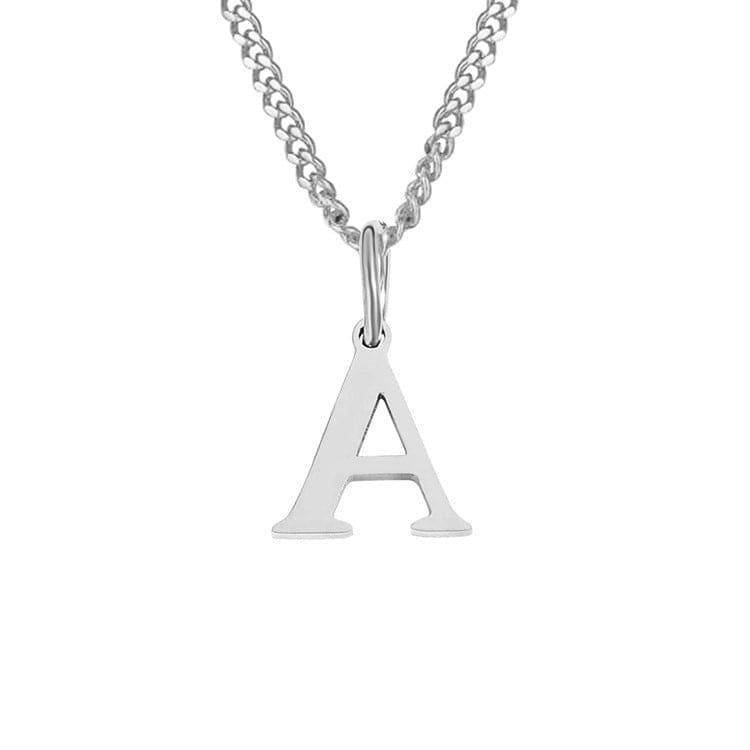 Valenzora | Letters All Match 14k Stainless Steel Necklace