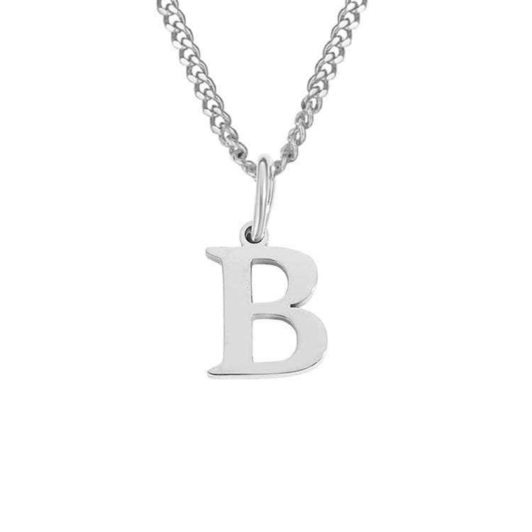 Valenzora | Letters All Match 14k Stainless Steel Necklace
