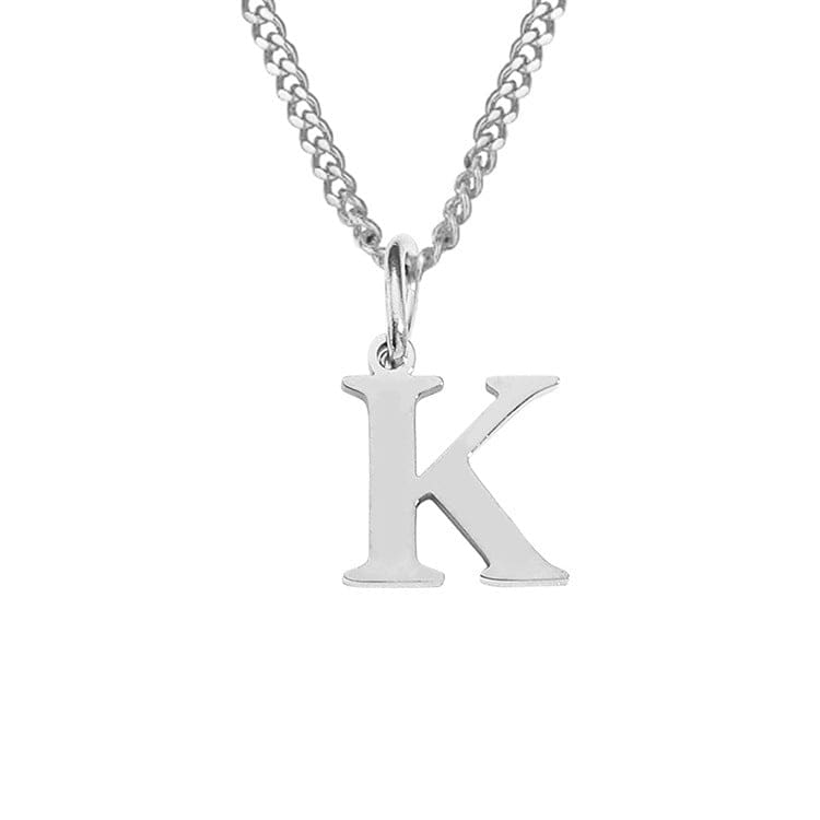 Valenzora | Letters All Match 14k Stainless Steel Necklace