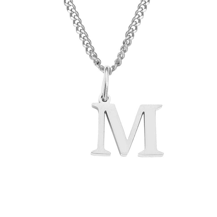 Valenzora | Letters All Match 14k Stainless Steel Necklace