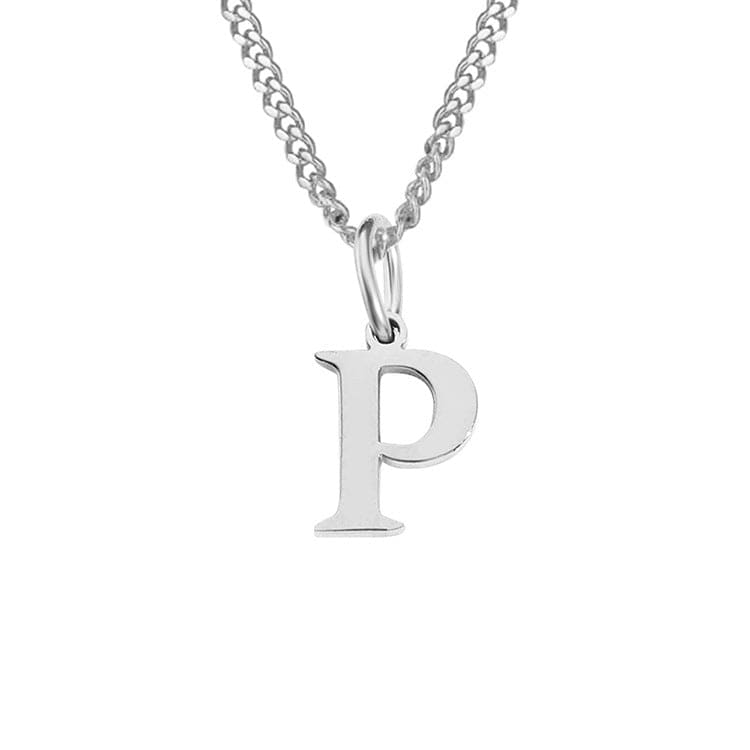 Valenzora | Letters All Match 14k Stainless Steel Necklace