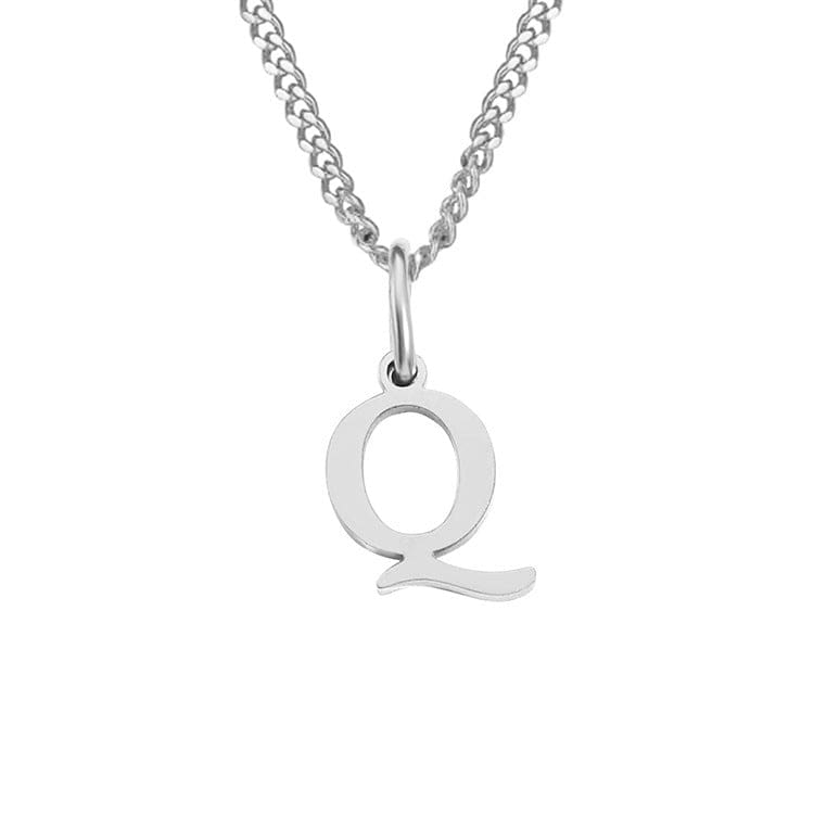 Valenzora | Letters All Match 14k Stainless Steel Necklace