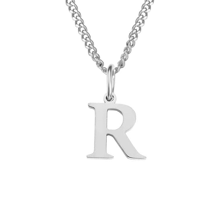 Valenzora | Letters All Match 14k Stainless Steel Necklace
