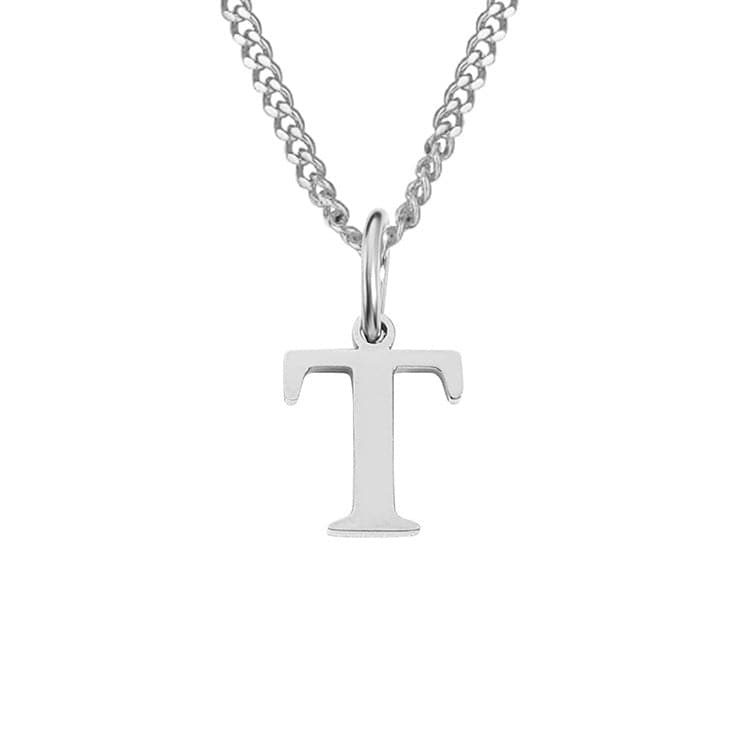 Valenzora | Letters All Match 14k Stainless Steel Necklace