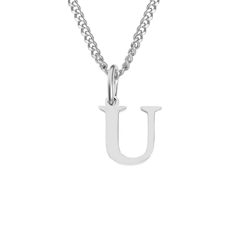 Valenzora | Letters All Match 14k Stainless Steel Necklace