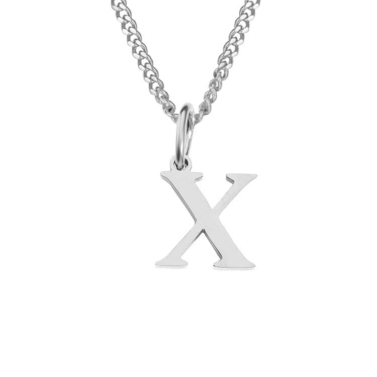 Valenzora | Letters All Match 14k Stainless Steel Necklace