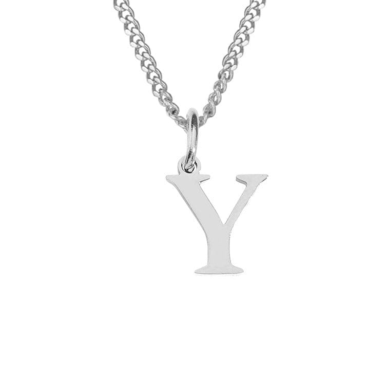 Valenzora | Letters All Match 14k Stainless Steel Necklace