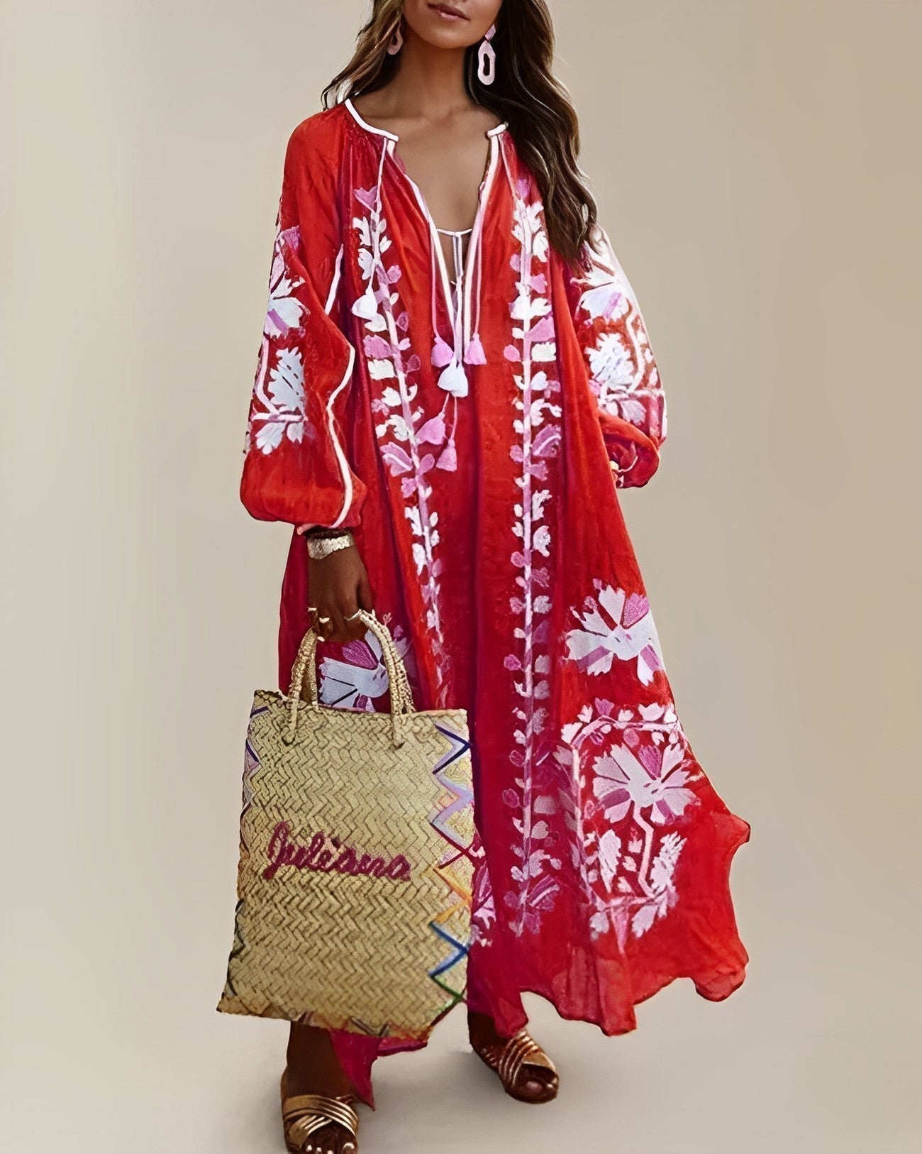 Valenzora | Retro Boho Loose Dress