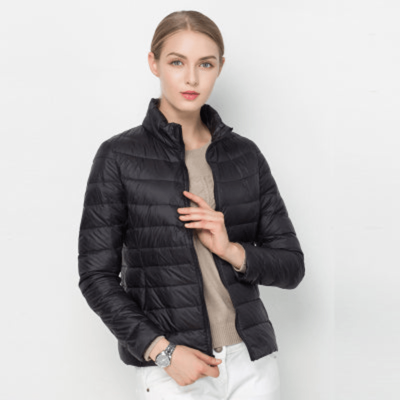 Valenzora | Women's Jacket Elegant Lightweight Down Jacket Trendy & Comfortable