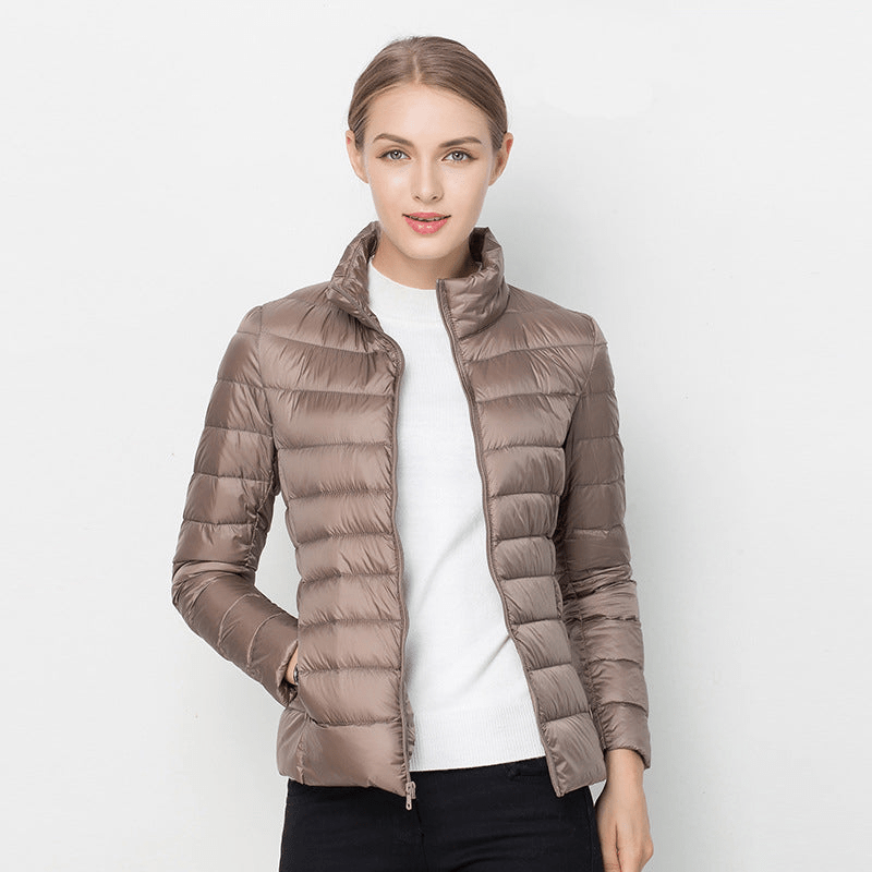 Valenzora | Women's Jacket Elegant Lightweight Down Jacket Trendy & Comfortable