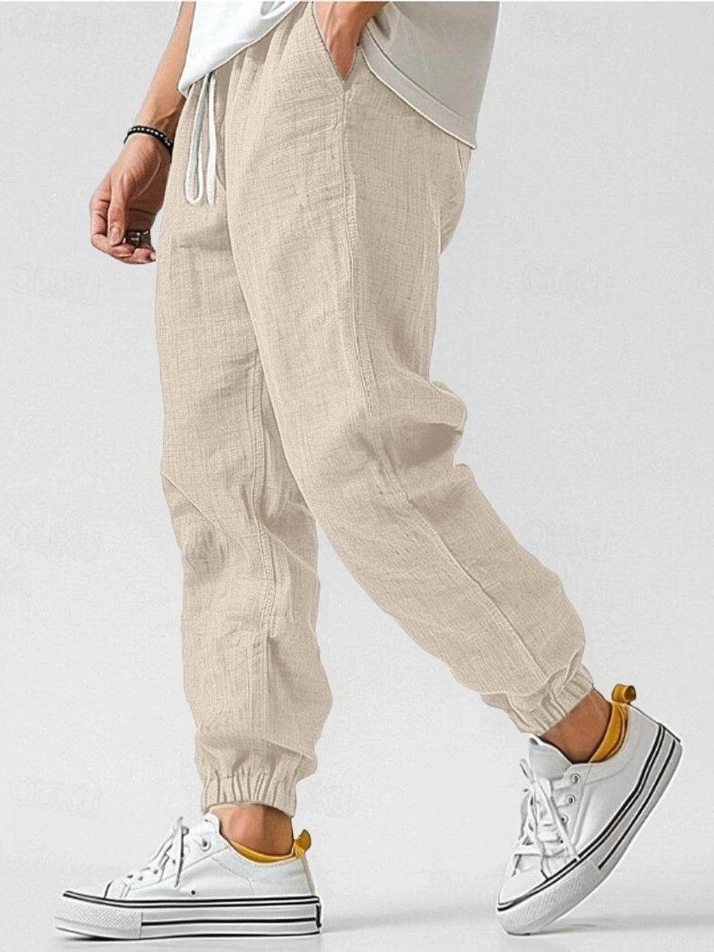 Valenzora | Comfortable linen summer trousers