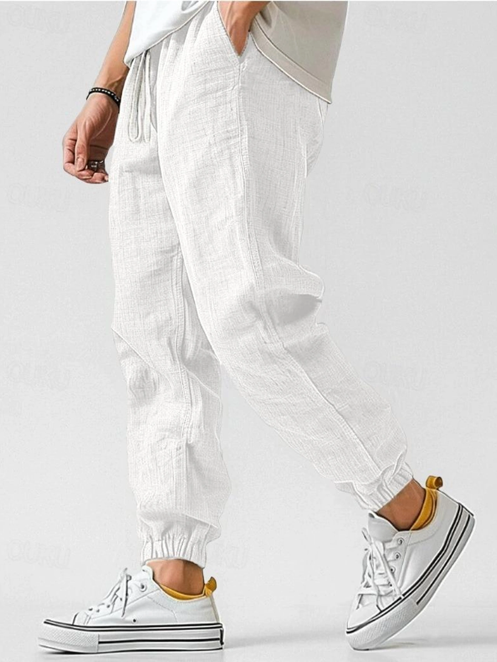 Valenzora | Comfortable linen summer trousers