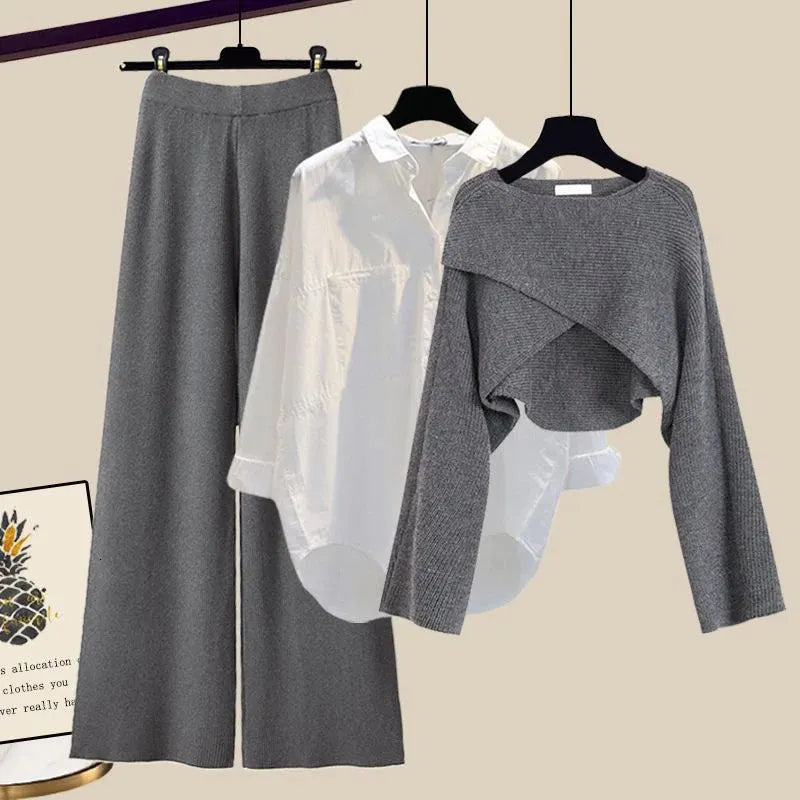 Valenzora | Comfortable three-piece long-sleeved set