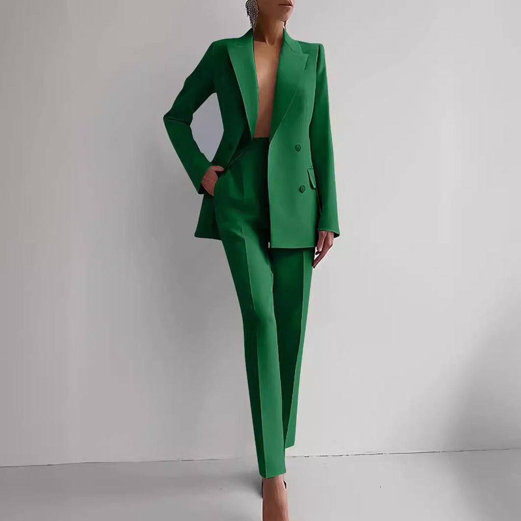 Valenzora | Stylish set consisting of an elegant blazer and elegant trousers