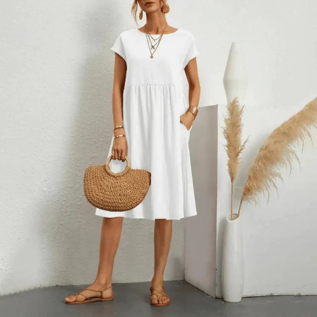 Summer dress made of cotton