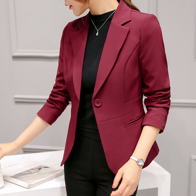 Valenzora | Black blazer for women, office jacket, suit jacket with pockets