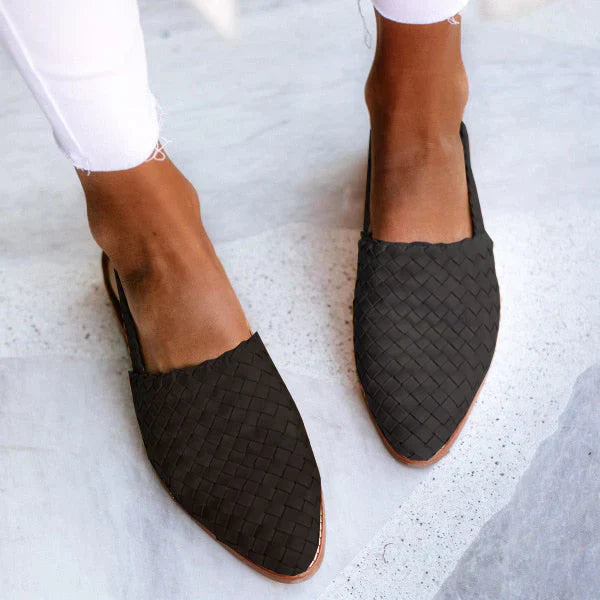 Valenzora | Braided Women's Sneakers - Comfortable and stylish flat shoes